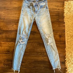 American eagle jeans size 0 short